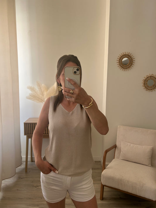 Top LENA Beige